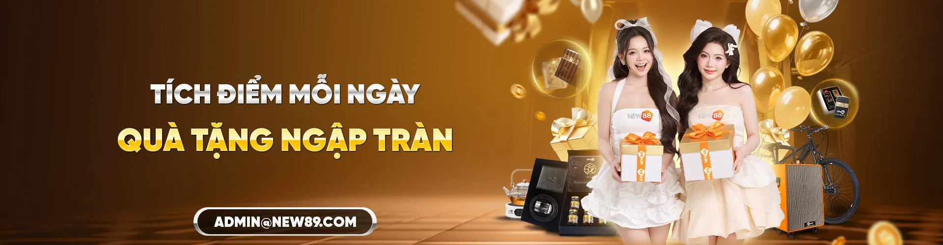 new88 tích điểm mỗi ngày quà tặng ngập tràn